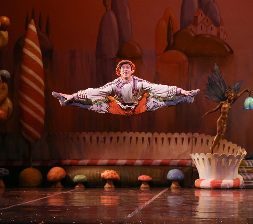 Kevin Gael Thomas in The Nutcracker - Russian Dance - photo by Mike Watson