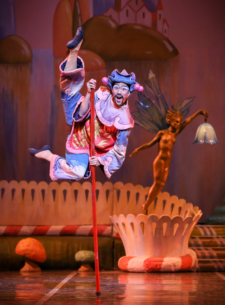 Sean Omandam in The Nutcracker - Chinese dance - photo by Mike Watson