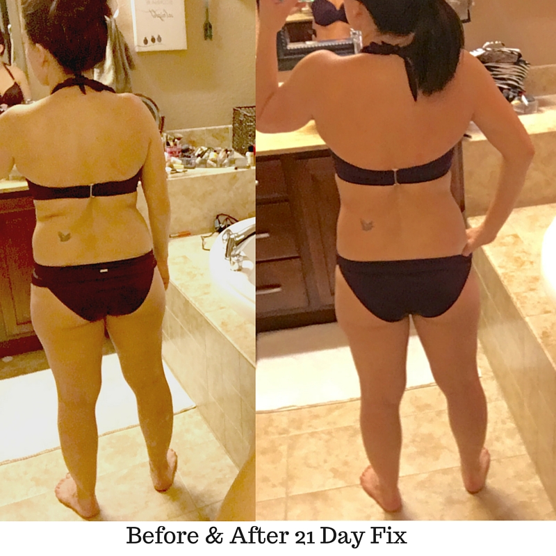 Before & After 21 Day Fix
