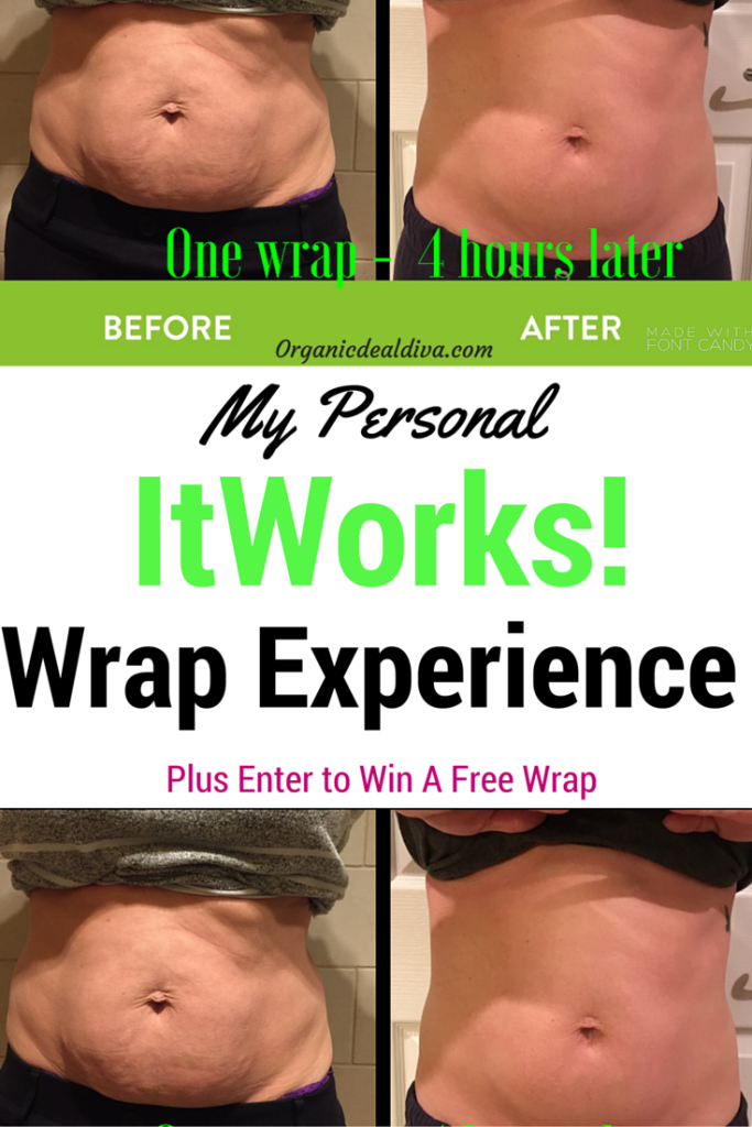 My Personal ItWorks! Wrap Experience plus enter to win a Free Wrap! #ItWorks!