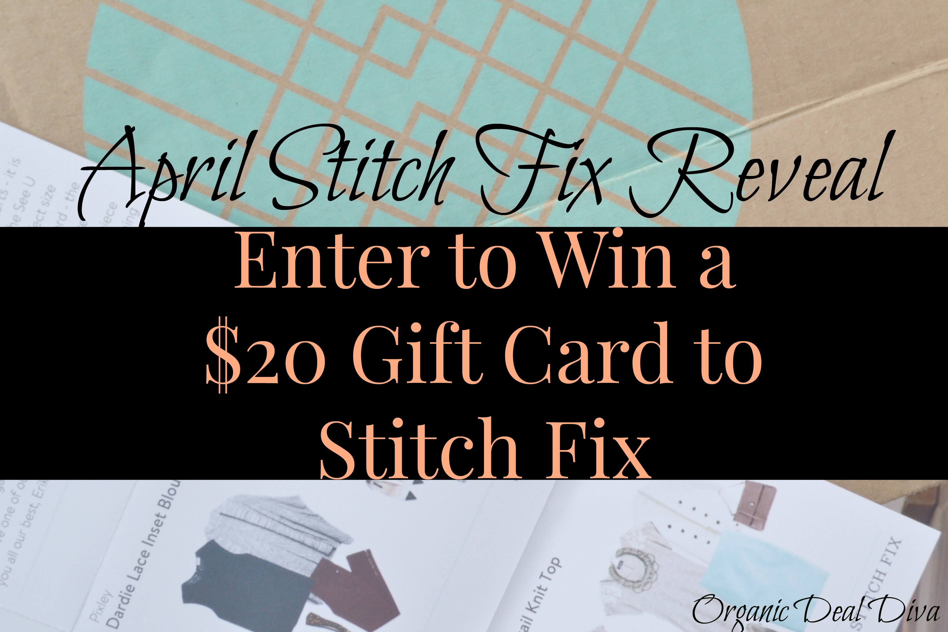 Enter to win a $20 Stitch Fix Gift Card