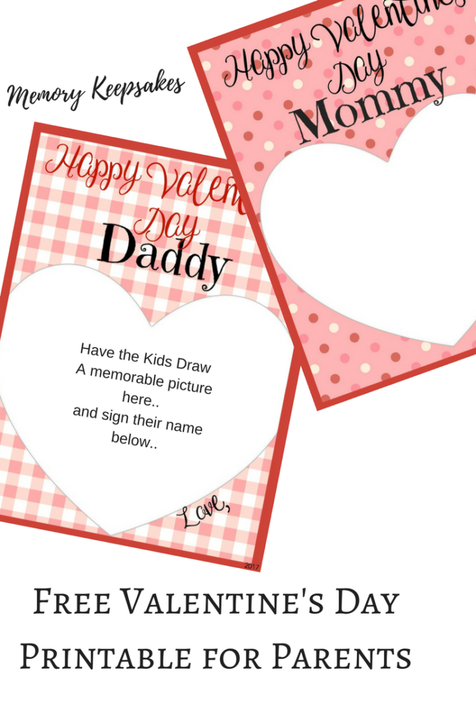 Free Valentine's DayPrintable for Parents