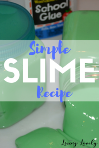 Looking for an easy slime recipe to make at home? Follow these simple steps for a no-fail made at home SLIME RECIPE