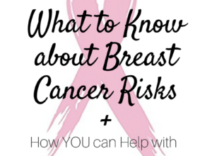 Breast Cancer Risks + How to Help with Research
