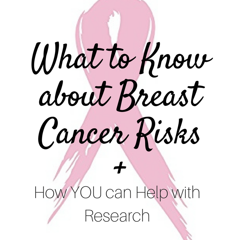 Breast Cancer Risks + How to Help with Research