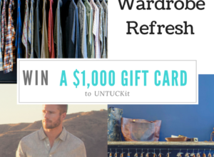 UNTUCKit Spring Wardrobe Refresh + Win a $1,000 Gift Card