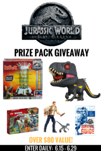 Jurassic World Prize Pack Giveaway