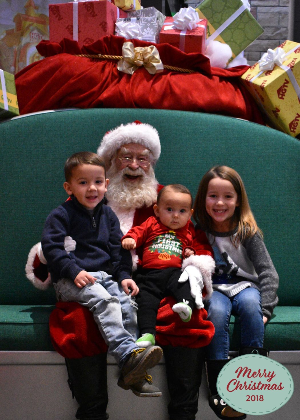 First Visit with Santa