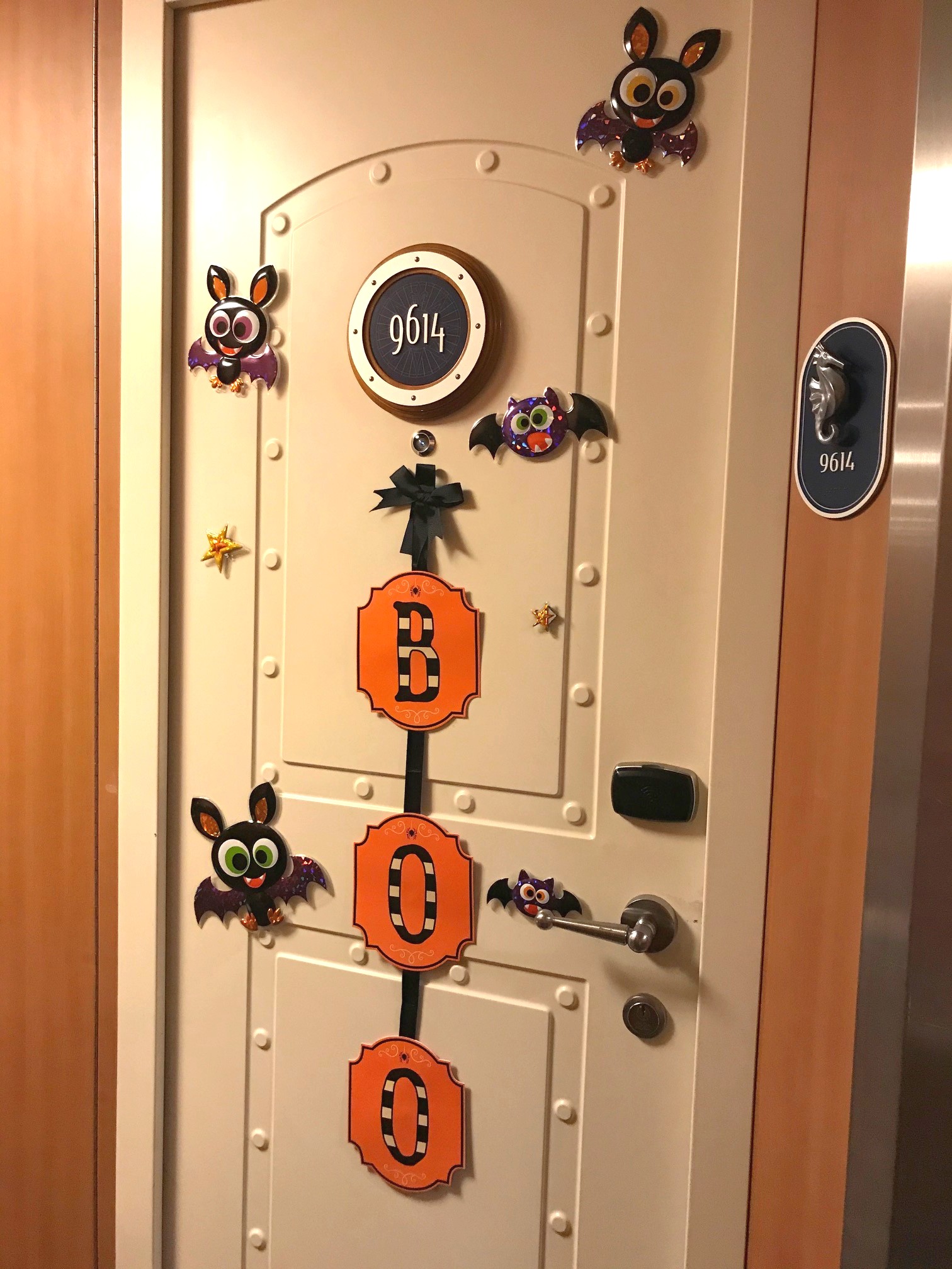 Door decorating on a Disney Cruise