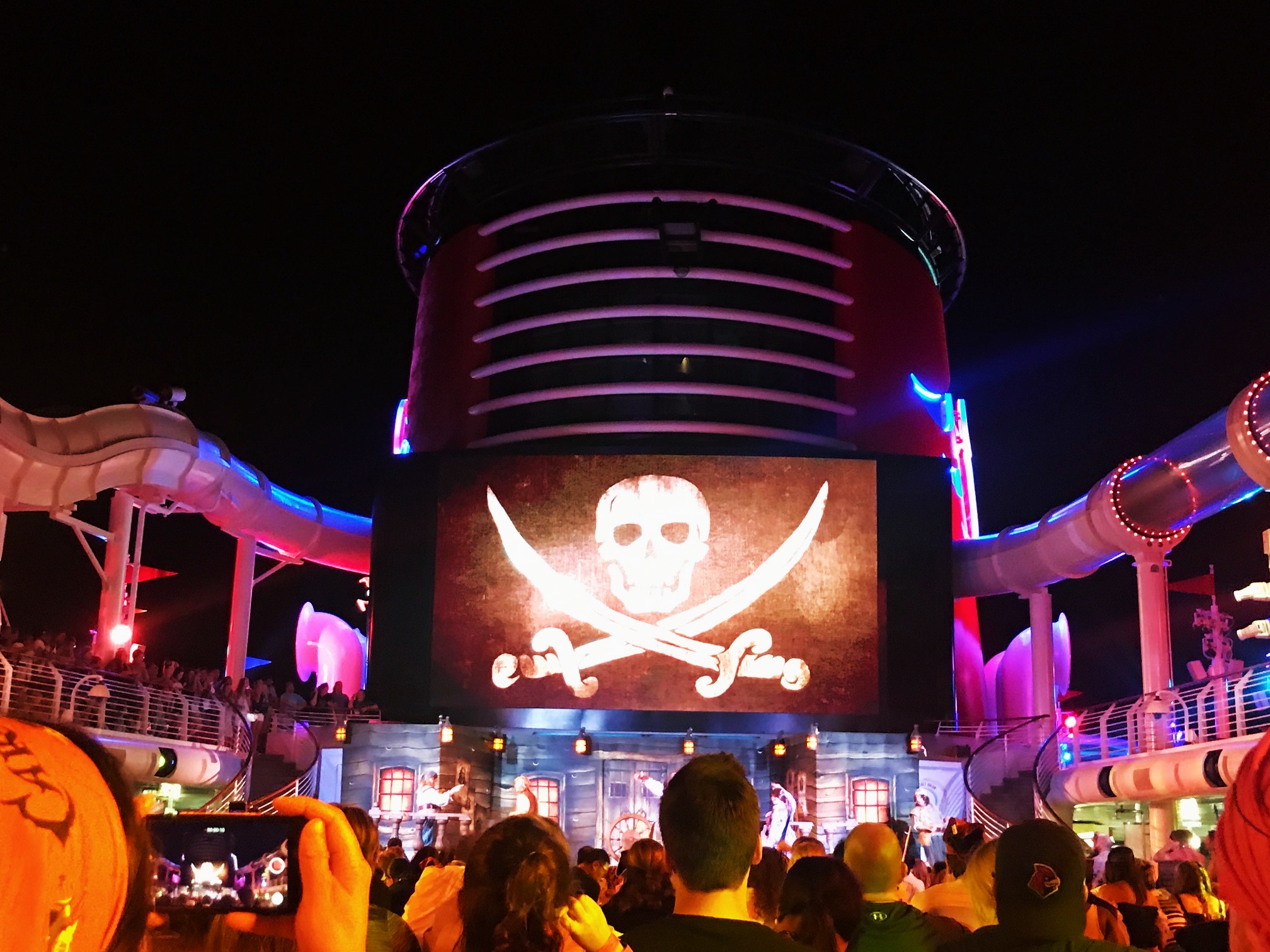 Pirates night Disney cruise