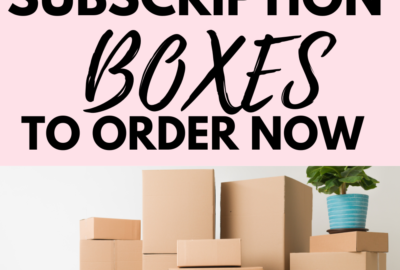 10 Subscription Boxes to order FREE