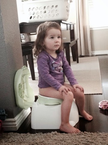 Watching a Movie on the potty