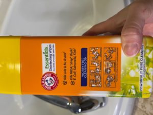 Arm and Hammer disinfecting wipes